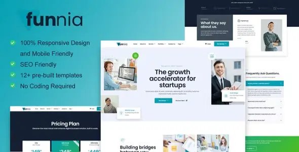 Funnia – Digital Agency Elementor Template Kit